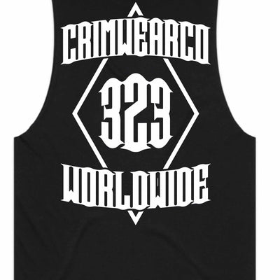 Crim Wear Black Muscle Tee
