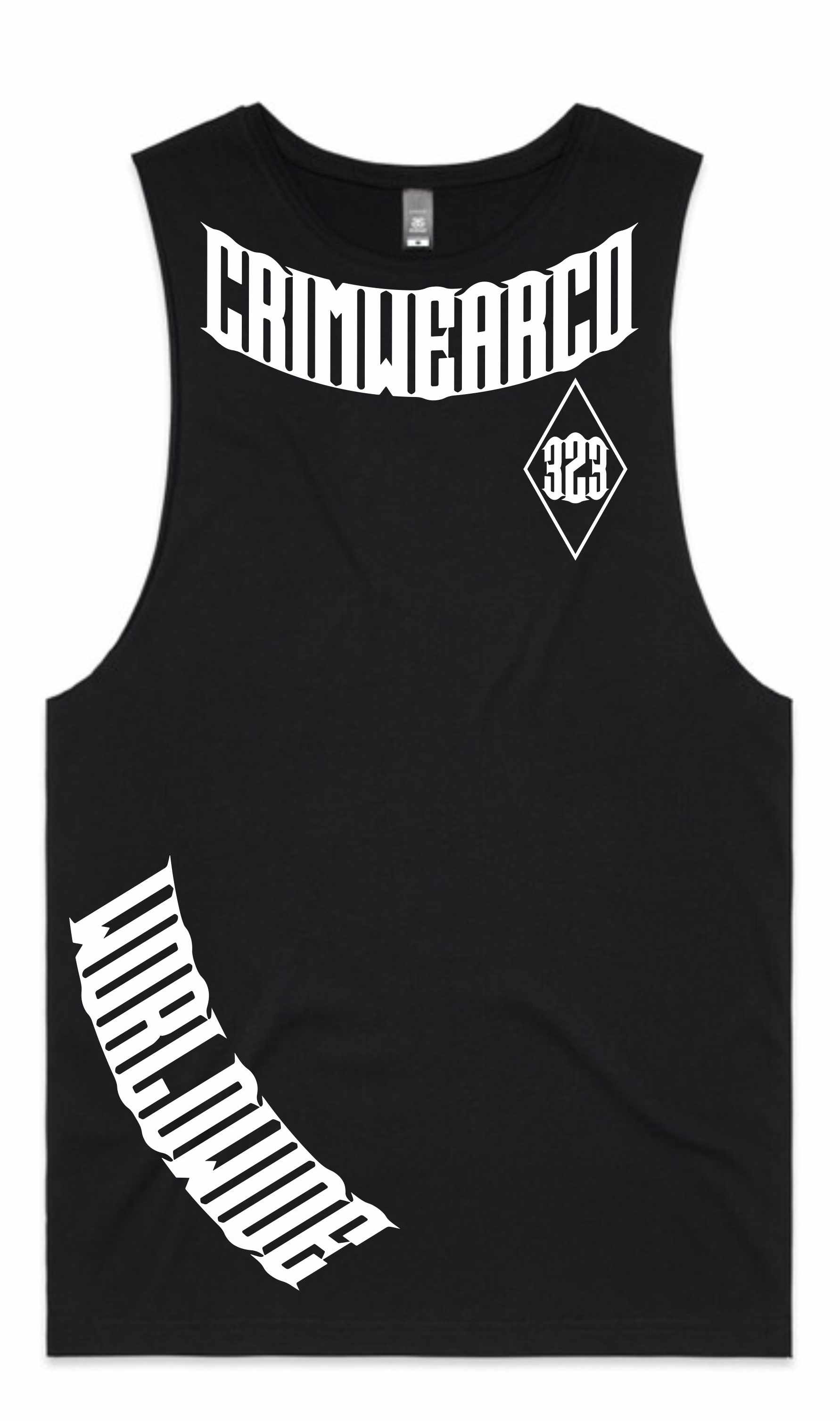 Crim Wear Black Muscle Tee
