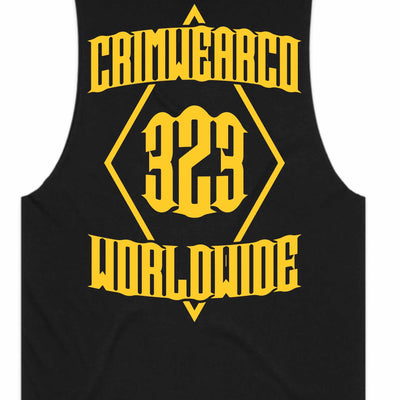Crim Wear Black Muscle Tee
