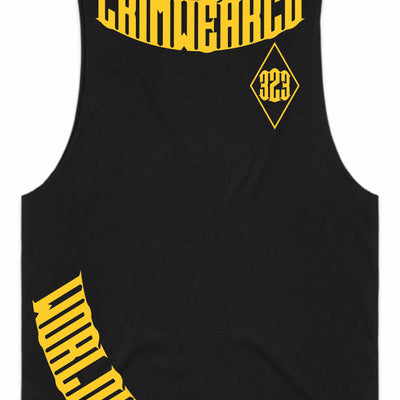 Crim Wear Black Muscle Tee