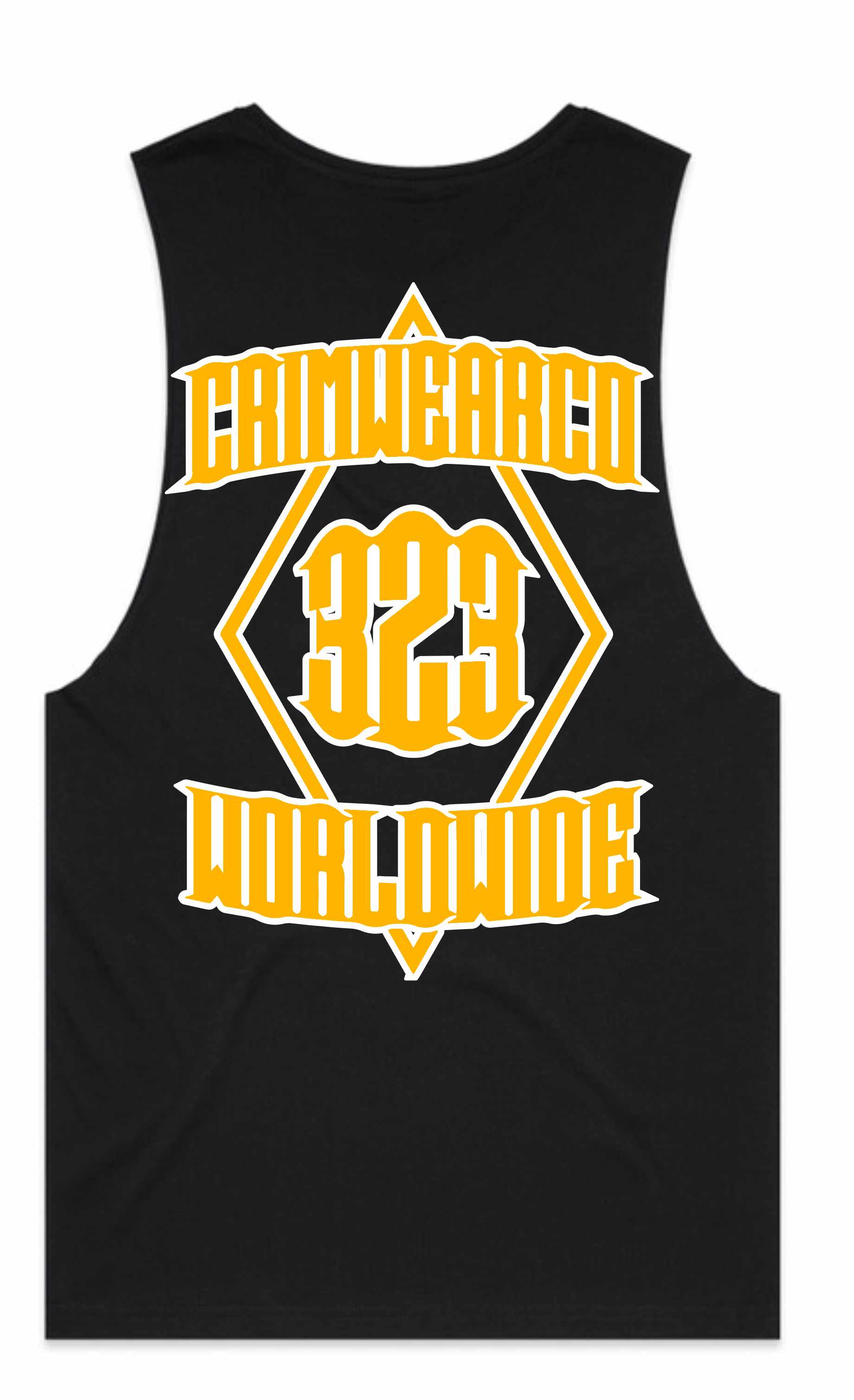 Crim Wear Black Muscle Tee