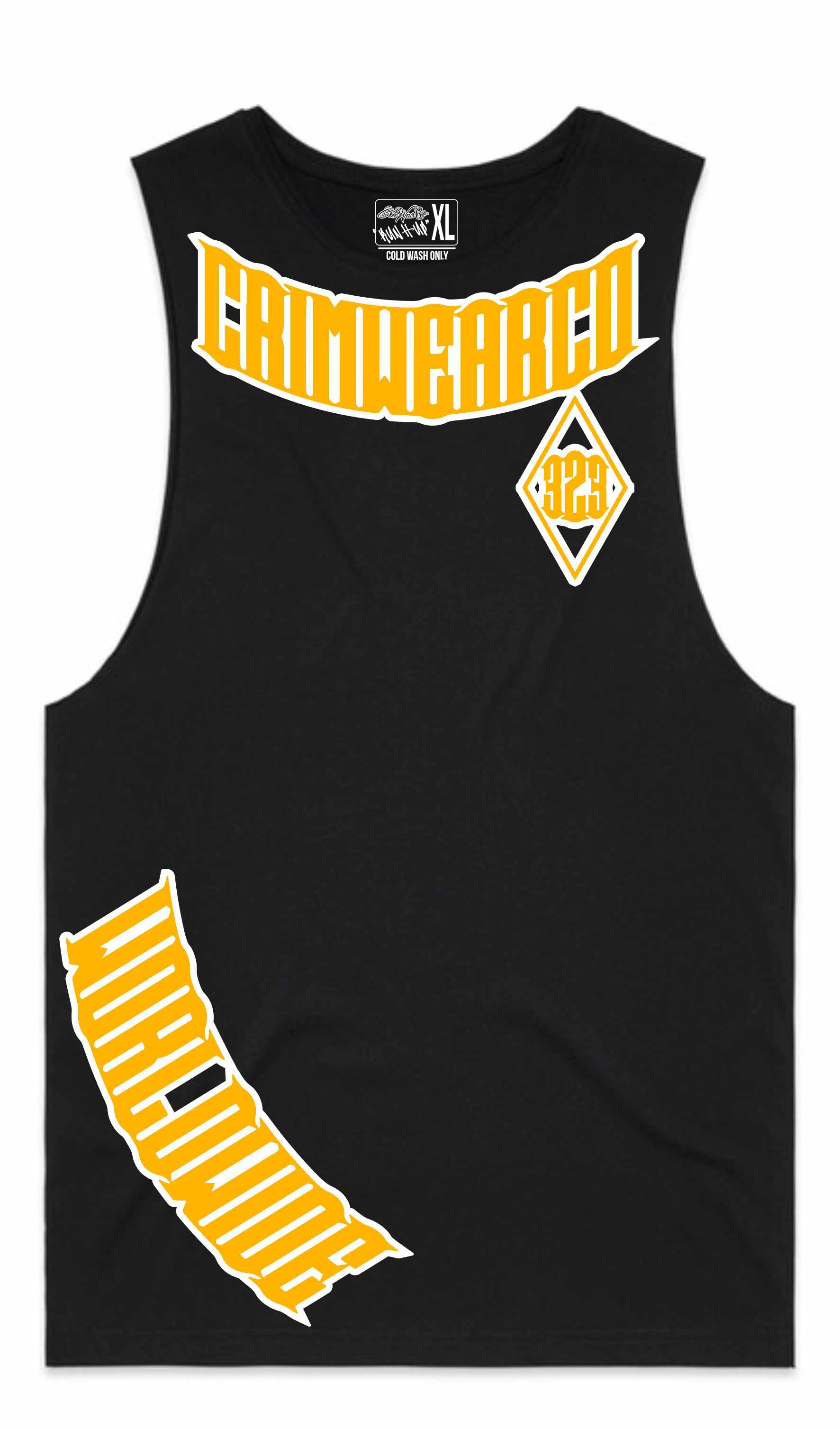 Crim Wear Black Muscle Tee