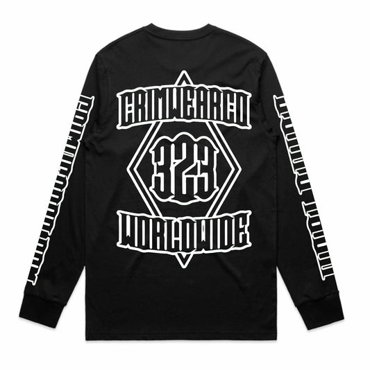 Crim Wear Black Long Sleeve Tee