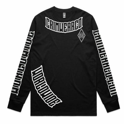 Crim Wear Black Long Sleeve Tee