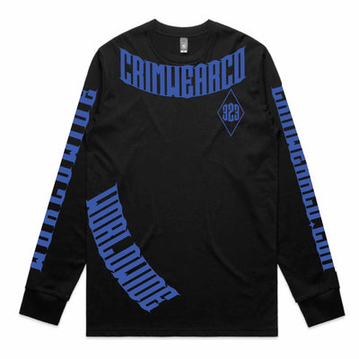 Crim Wear Black Long Sleeve Tee