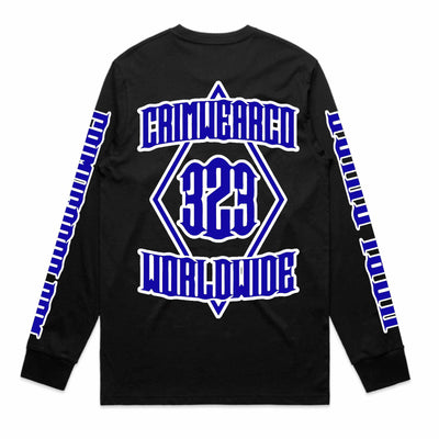 Crim Wear Black Long Sleeve Tee