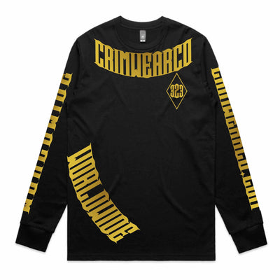 Crim Wear Black Long Sleeve Tee