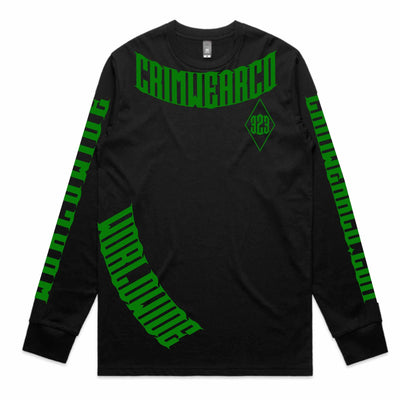 Crim Wear Black Long Sleeve Tee