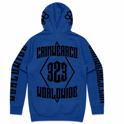 Crim Wear Blue Hoodie *NEW *