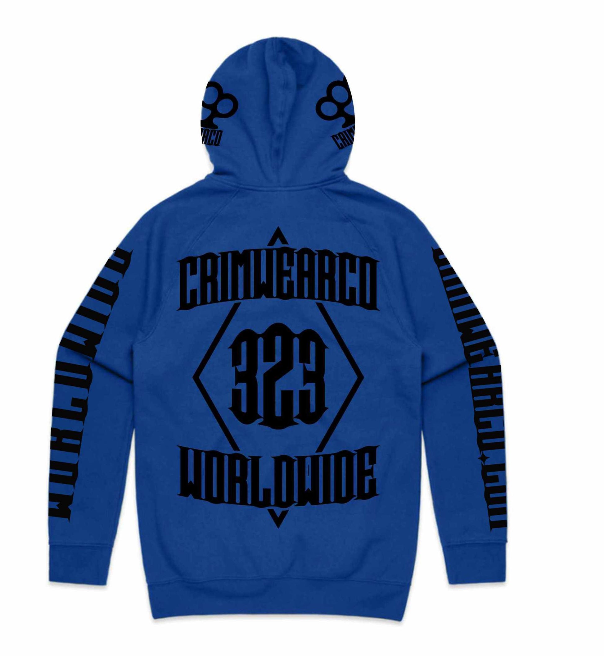 Crim Wear Blue Hoodie *NEW *
