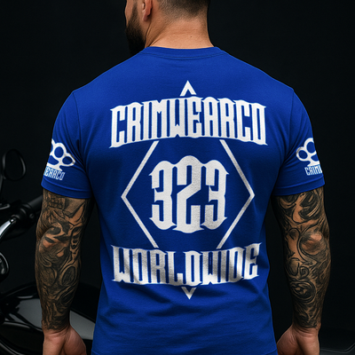 Crim Wear Blue Tee *NEW*