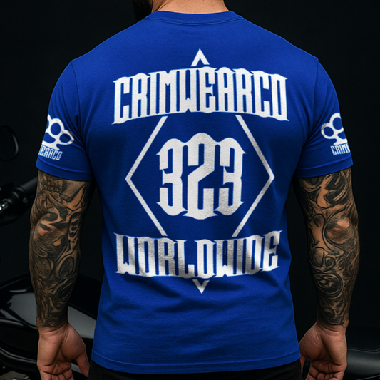 Crim Wear Blue Tee *NEW*