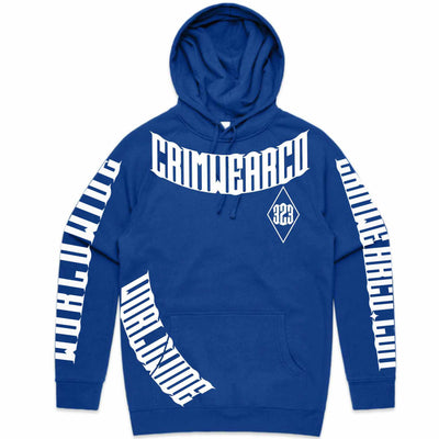 Crim Wear Blue Hoodie *NEW *