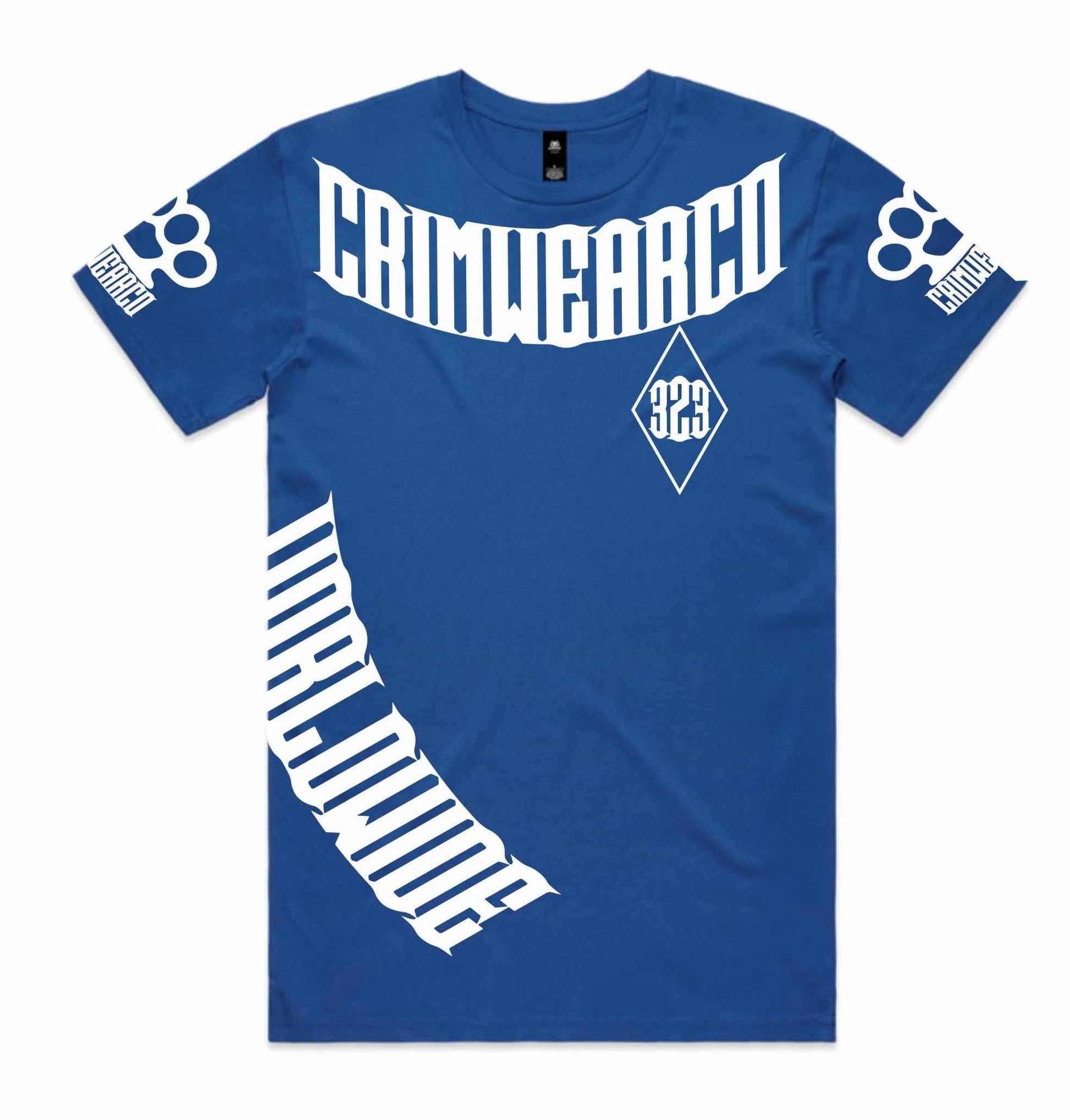Crim Wear Blue Tee *NEW*