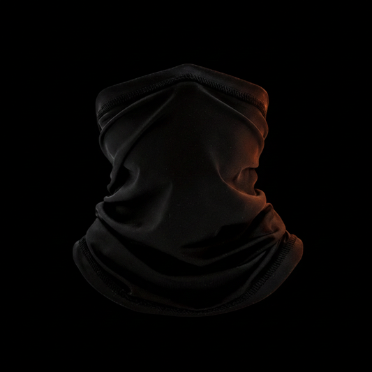 Dark Luxury Neck Warmer Product Shot