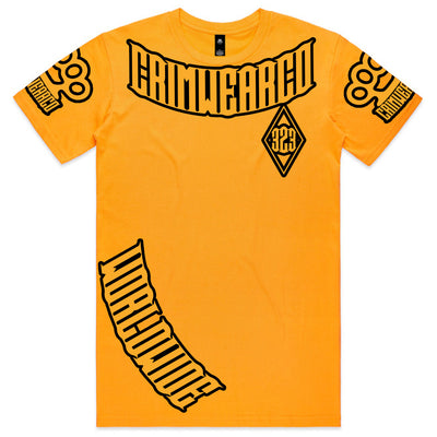 Crim Wear Yellow Tee *NEW*