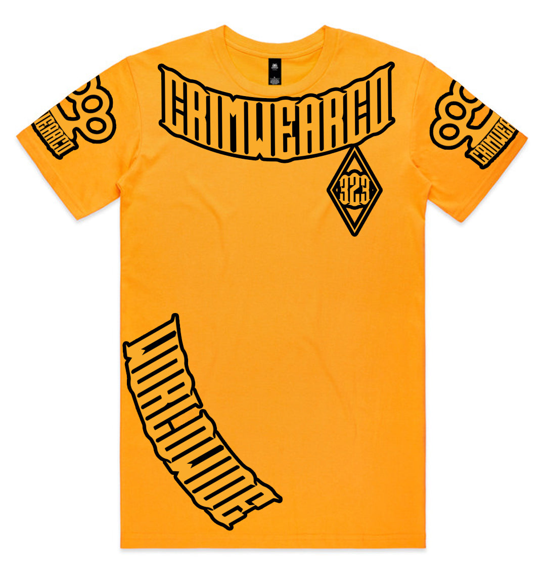 Crim Wear Yellow Tee *NEW*