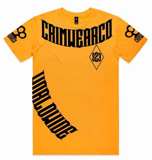 Crim Wear Yellow Tee *NEW*