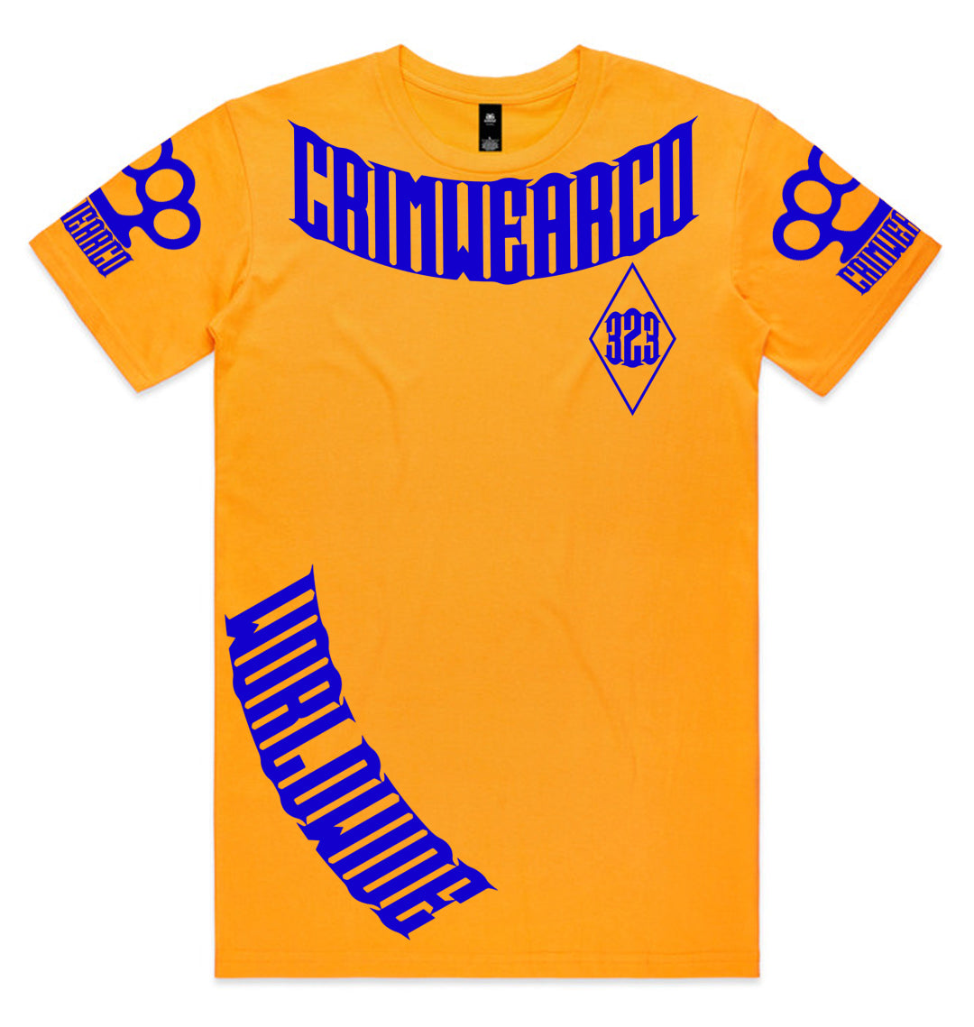 Crim Wear Yellow Tee *NEW*