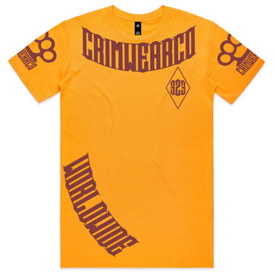 Crim Wear Yellow Tee *NEW*
