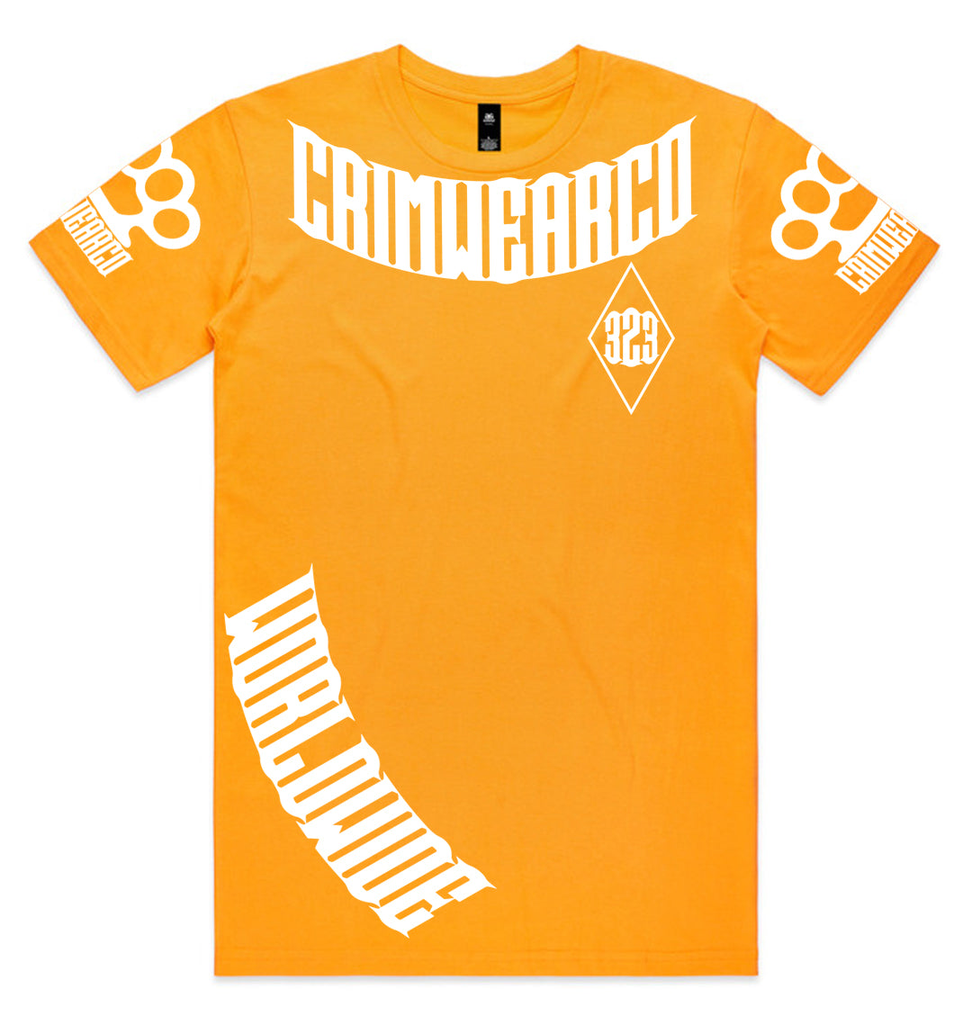 Crim Wear Yellow Tee *NEW*