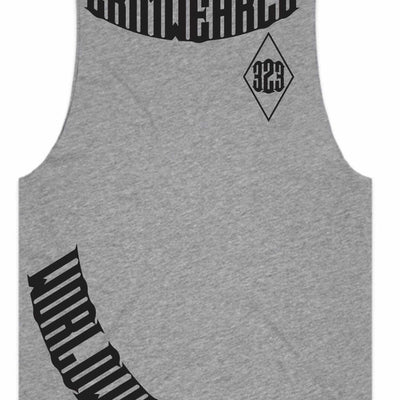Crim Wear Gray Muscle Tee
