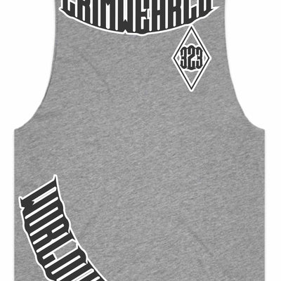 Crim Wear Gray Muscle Tee