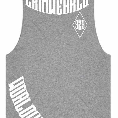 Crim Wear Gray Muscle Tee