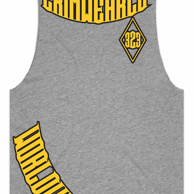 Crim Wear Gray Muscle Tee