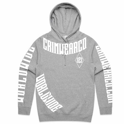 Crim Wear Grey Hoodie *NEW *