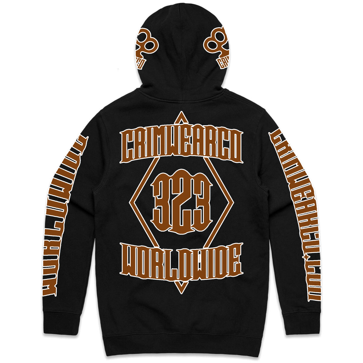 Crim Wear Black Hoodie