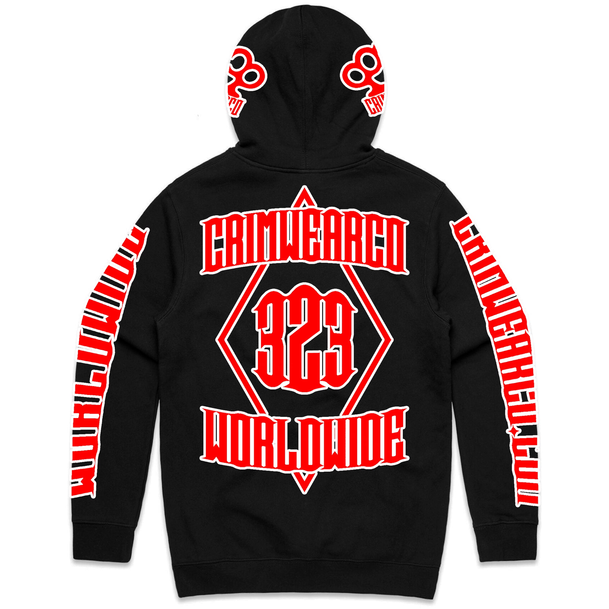 Crim Wear Black Hoodie