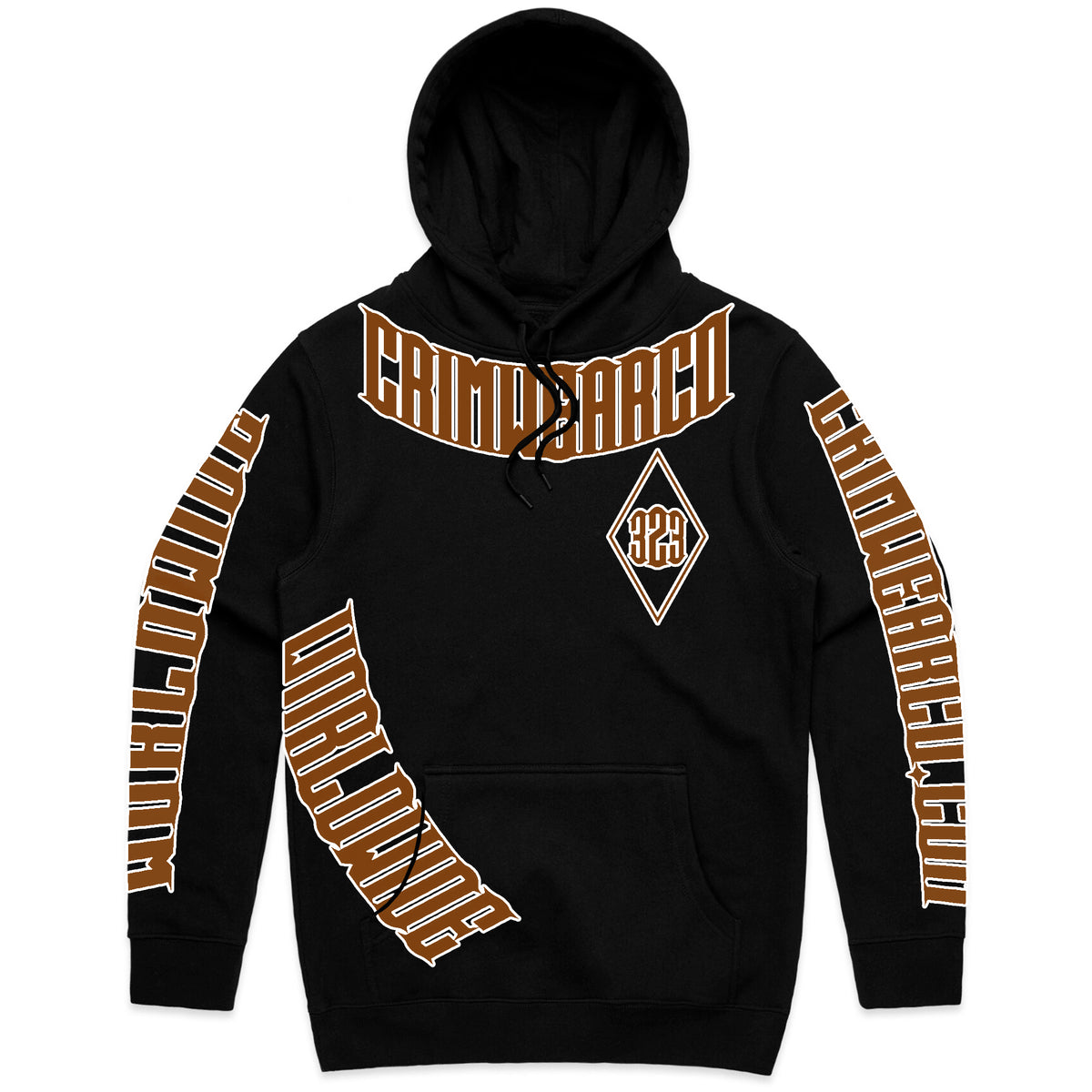 Crim Wear Black Hoodie