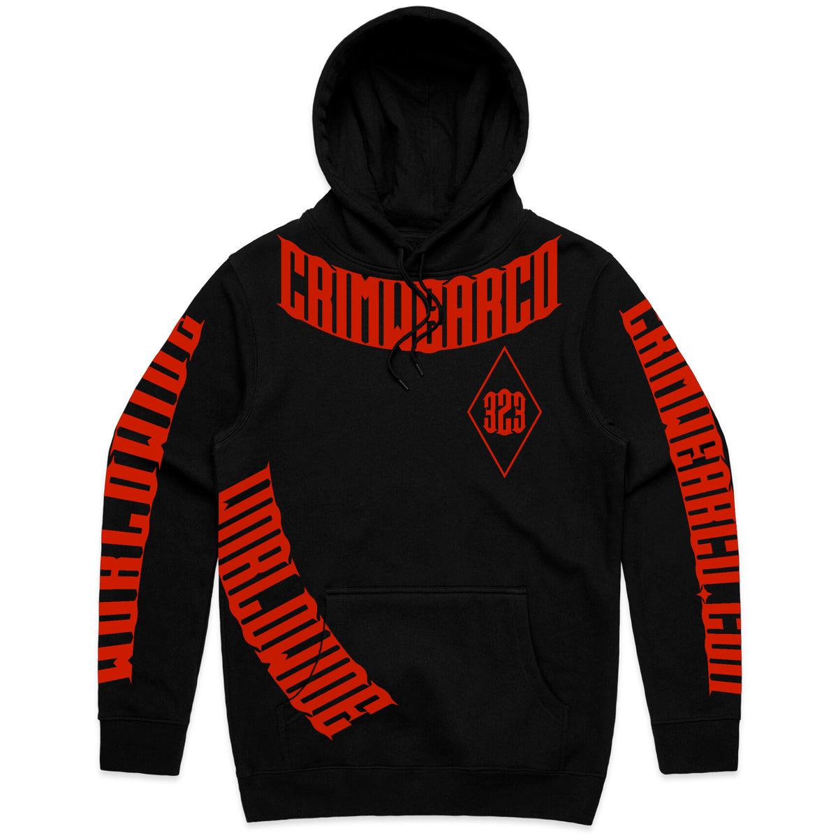 Crim Wear Black Hoodie