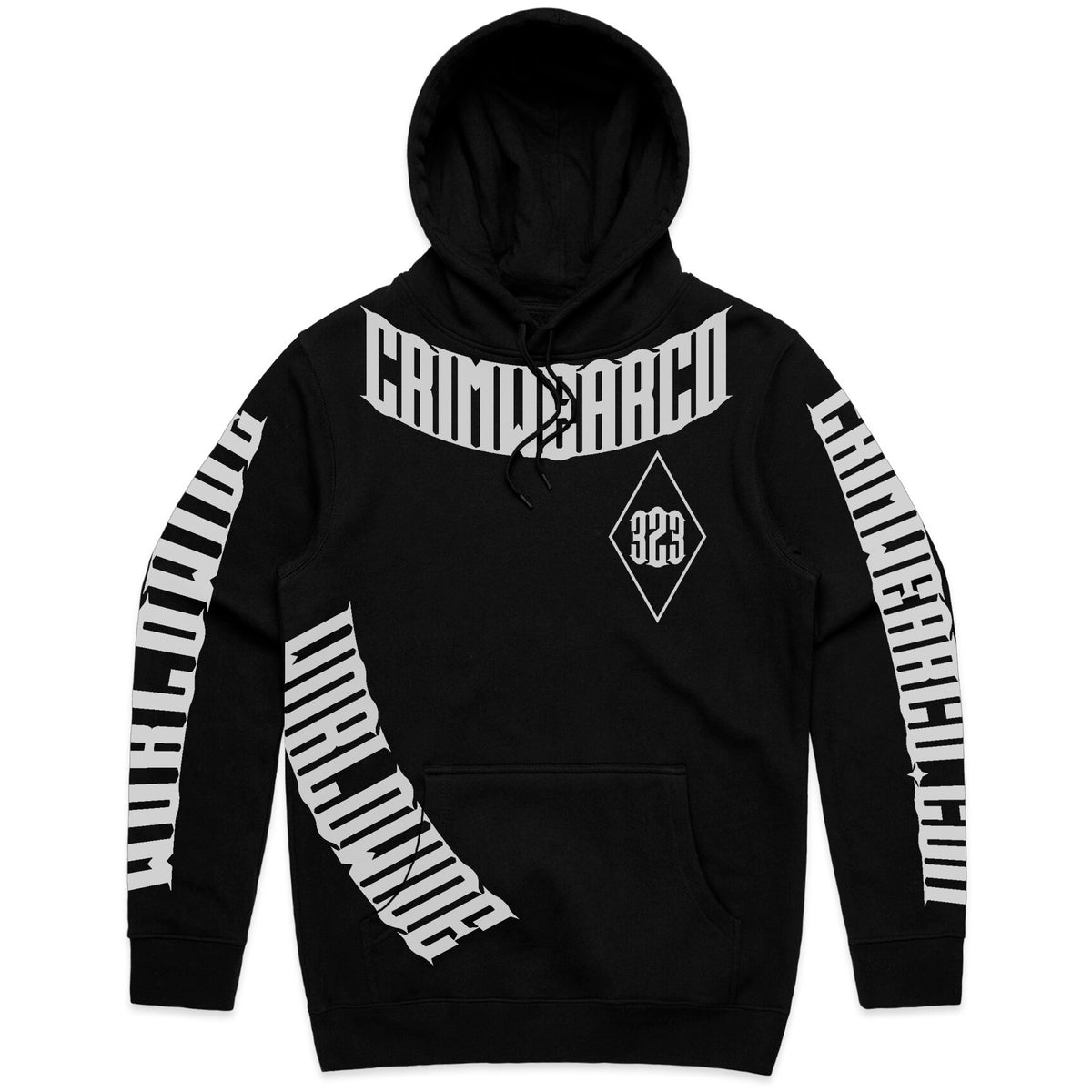 Crim Wear Black Hoodie