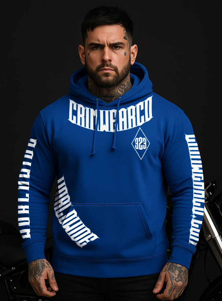 Crim Wear Blue Hoodie *NEW *