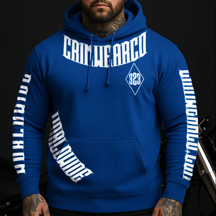 Crim Wear Blue Hoodie