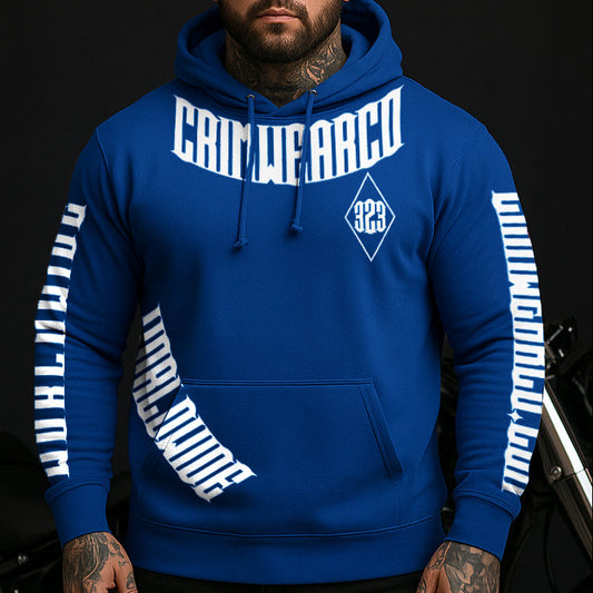 Crim Wear Blue Hoodie *NEW *