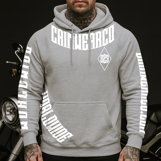 Crim Wear Grey Hoodie *NEW *