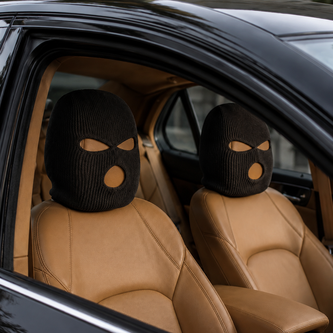 Bally'd Up Head Rest Covers