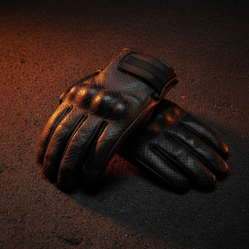 Leather Riding Gloves
