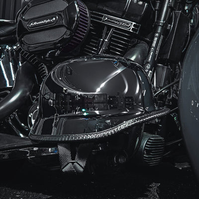 Lowest Profile German Motorcycle Helmet