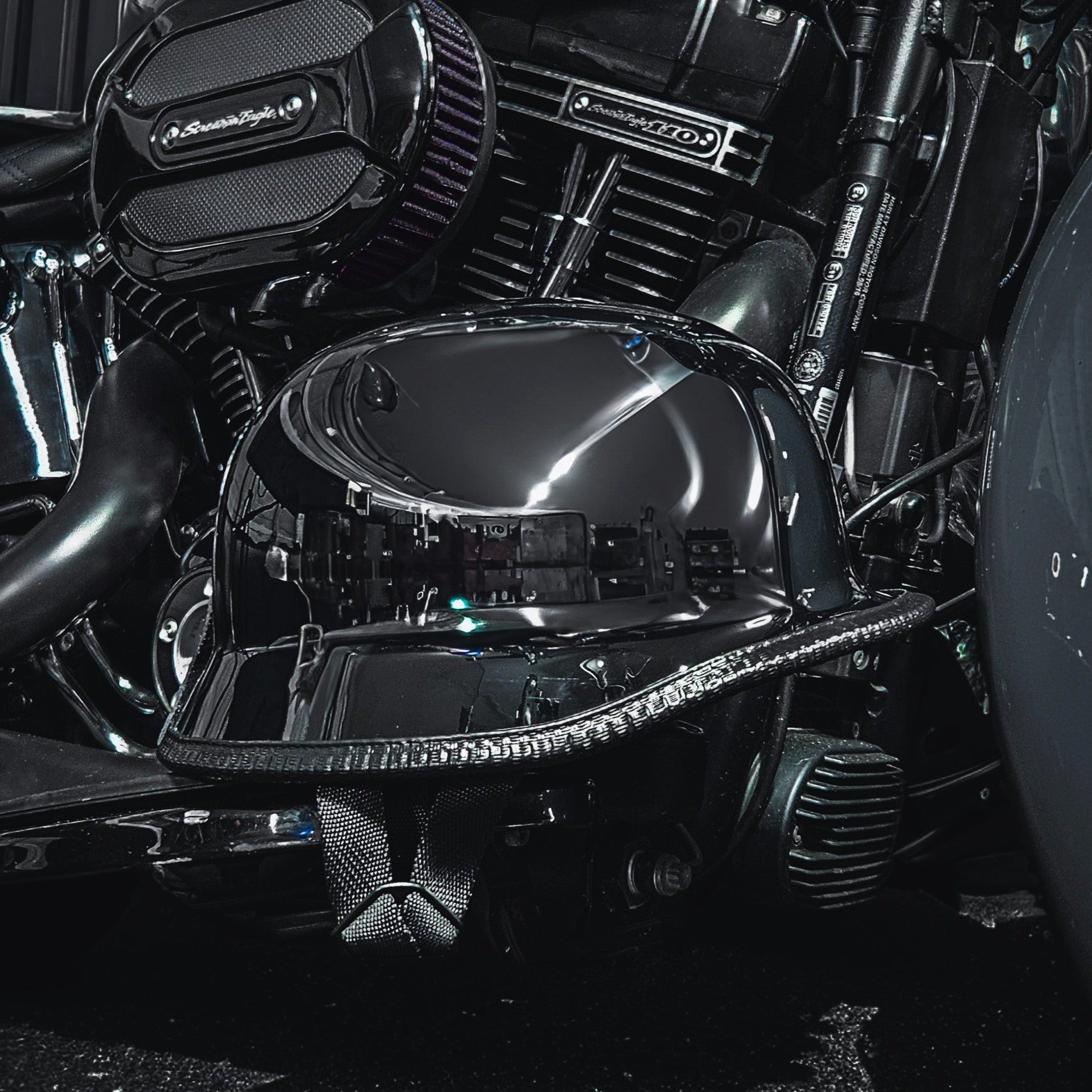 Lowest Profile German Motorcycle Helmet