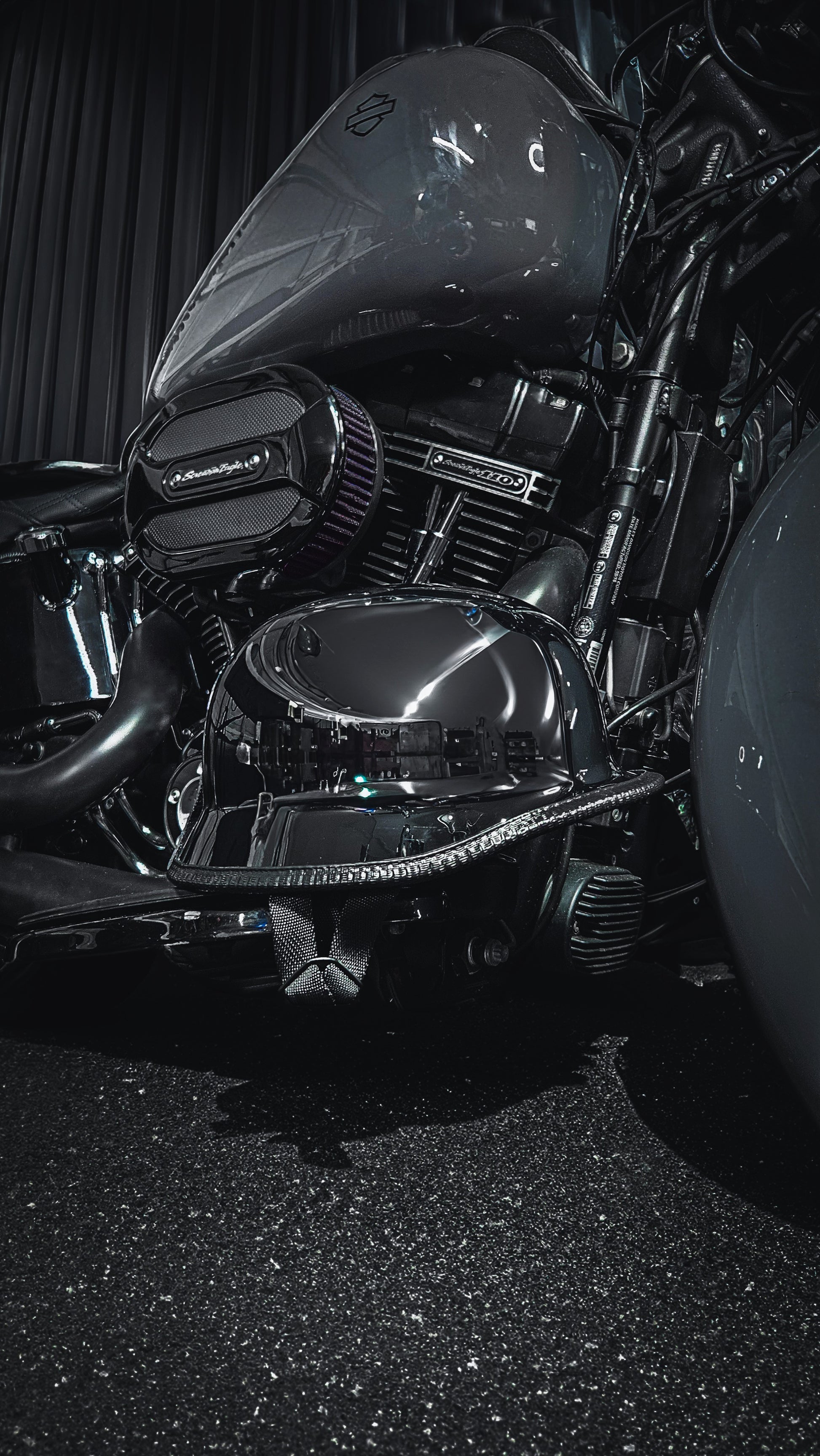 Lowest Profile German Motorcycle Helmet