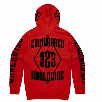 Crim Wear Red Hoodie *NEW*