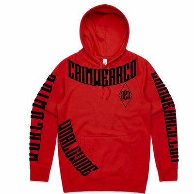 Crim Wear Red Hoodie *NEW*