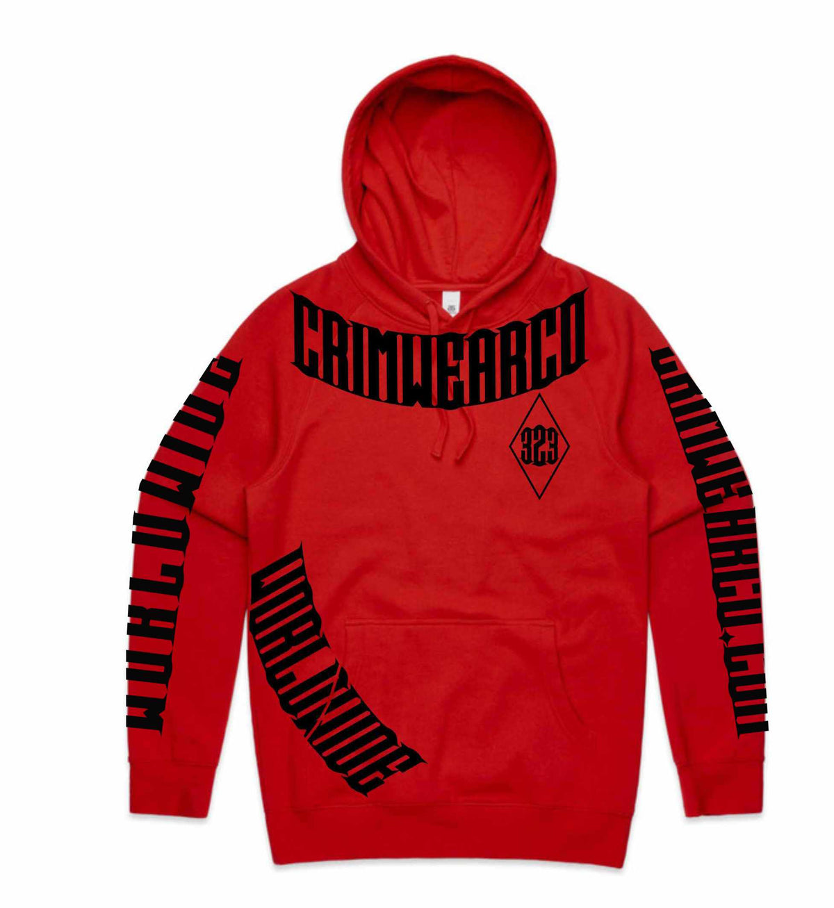 Crim Wear Red Hoodie