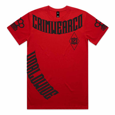 Crim Wear Red Tee *NEW*