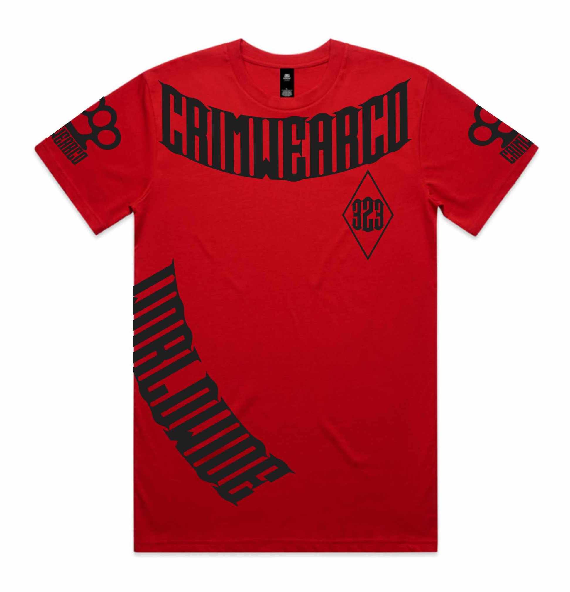 Crim Wear Red Tee *NEW*