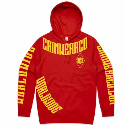 Crim Wear Red Hoodie *NEW*